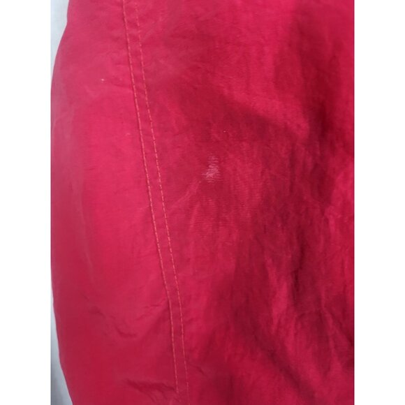 KU Jayhawks Jacket Women 2XL Red Kansas University College coat (unisex) Fall - Picture 6 of 6